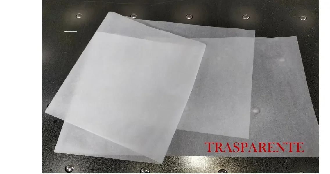 CARTA VELINA BIANCA OPACA / TRASPARENTE - immagine 2