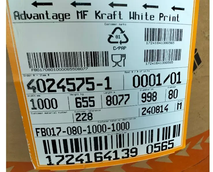 CARTA KRAFT BIANCA E AVANA / CARTE DA IMBALLO E INTERPOSIZIONE - immagine 5
